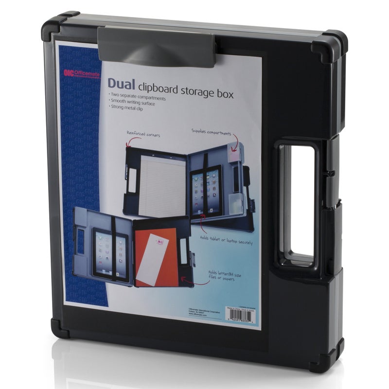 Officemate Dual Sided Clipboard Storage Box (83335) - Image 2